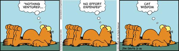 Komiksy garfield - komiks z dnia 16/03/2013