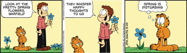 Komiksy garfield - komiks z dnia 20/03/2013