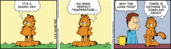 Komiksy garfield - komiks z dnia 21/03/2013