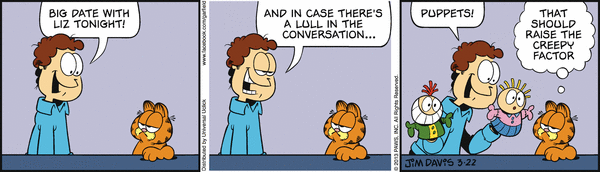 Komiksy garfield - komiks z dnia 22/03/2013