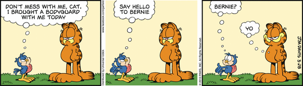Komiksy garfield - komiks z dnia 28/03/2013