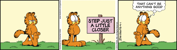 Komiksy garfield - komiks z dnia 01/04/2013