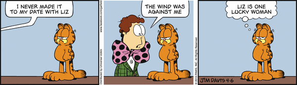 Komiksy garfield - komiks z dnia 06/04/2013