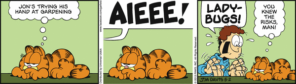 Komiksy garfield - komiks z dnia 02/05/2013