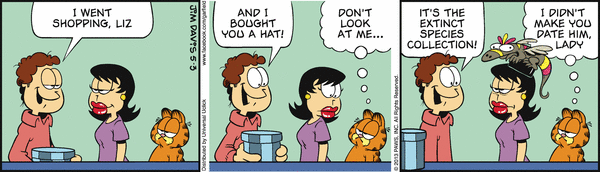 Komiksy garfield - komiks z dnia 03/05/2013