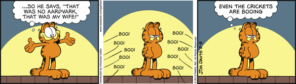 Komiksy garfield - komiks z dnia 09/05/2013