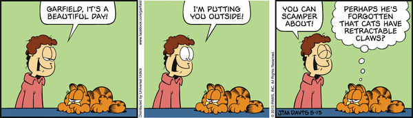 Komiksy garfield - komiks z dnia 13/05/2013
