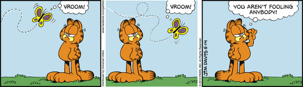 Komiksy garfield - komiks z dnia 14/05/2013