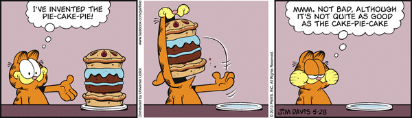 Komiksy garfield - komiks z dnia 28/05/2013
