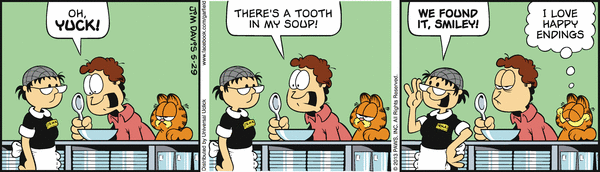 Komiksy garfield - komiks z dnia 29/05/2013