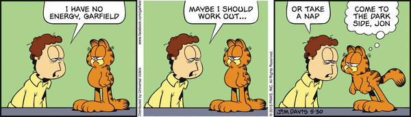 Komiksy garfield - komiks z dnia 30/05/2013