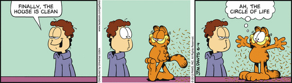 Komiksy garfield - komiks z dnia 04/06/2013