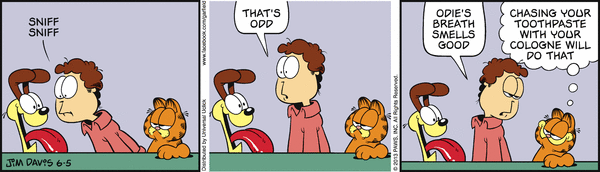 Komiksy garfield - komiks z dnia 05/06/2013