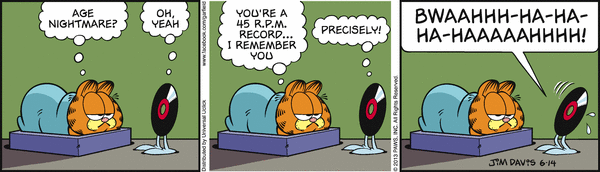Komiksy garfield - komiks z dnia 14/06/2013