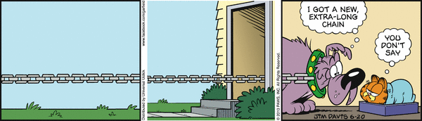 Komiksy garfield - komiks z dnia 20/06/2013