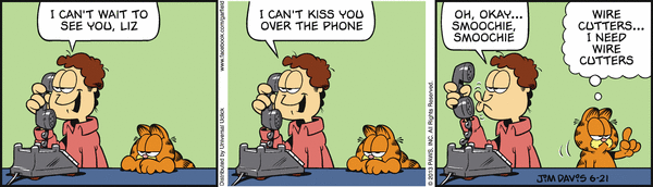 Komiksy garfield - komiks z dnia 21/06/2013
