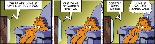 Komiksy garfield - komiks z dnia 01/07/2013