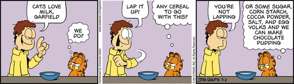 Komiksy garfield - komiks z dnia 02/07/2013