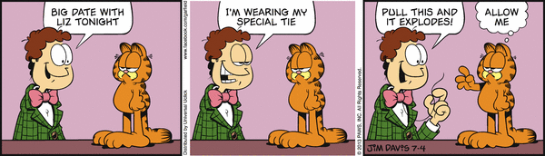 Komiksy garfield - komiks z dnia 04/07/2013