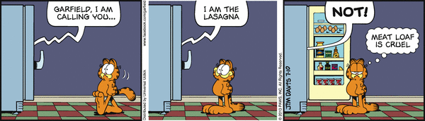 Komiksy garfield - komiks z dnia 10/07/2013