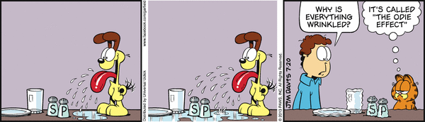 Komiksy garfield - komiks z dnia 20/07/2013