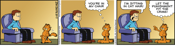 Komiksy garfield - komiks z dnia 17/08/2013