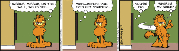 Komiksy garfield - komiks z dnia 22/08/2013