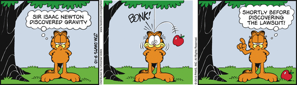 Komiksy garfield - komiks z dnia 10/09/2013