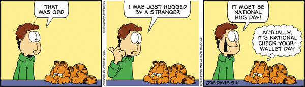 Komiksy garfield - komiks z dnia 11/09/2013