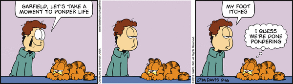 Komiksy garfield - komiks z dnia 16/09/2013