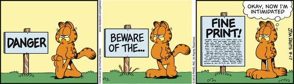 Komiksy garfield - komiks z dnia 17/09/2013