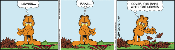 Komiksy garfield - komiks z dnia 10/10/2013