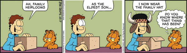 Komiksy garfield - komiks z dnia 17/10/2013