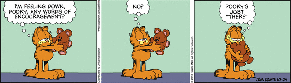Komiksy garfield - komiks z dnia 24/10/2013