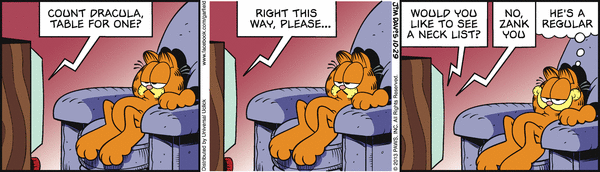 Komiksy garfield - komiks z dnia 29/10/2013