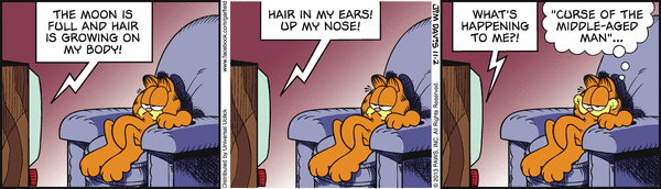 Komiksy garfield - komiks z dnia 02/11/2013
