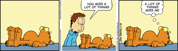 Komiksy garfield - komiks z dnia 09/11/2013