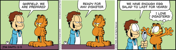 Komiksy garfield - komiks z dnia 05/12/2013