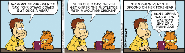 Komiksy garfield - komiks z dnia 06/12/2013