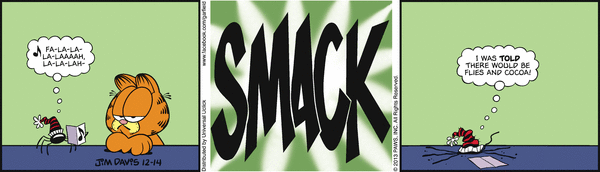 Komiksy garfield - komiks z dnia 14/12/2013