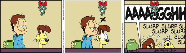 Komiksy garfield - komiks z dnia 24/12/2013