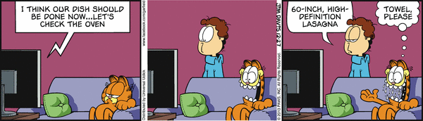 Komiksy garfield - komiks z dnia 27/12/2013