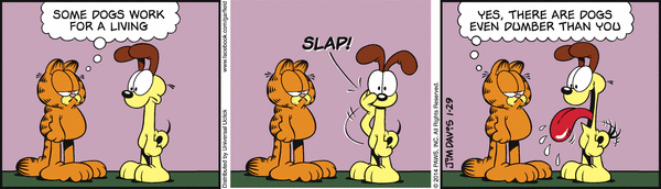 Komiksy garfield - komiks z dnia 29/01/2014