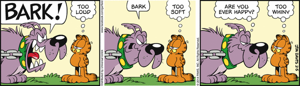 Komiksy garfield - komiks z dnia 05/02/2014
