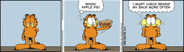 Komiksy garfield - komiks z dnia 11/02/2014