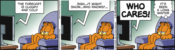 Komiksy garfield - komiks z dnia 07/03/2014
