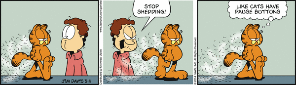 Komiksy garfield - komiks z dnia 11/03/2014