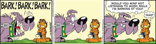 Komiksy garfield - komiks z dnia 01/04/2014