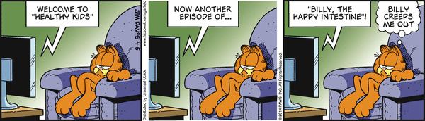 Komiksy garfield - komiks z dnia 05/04/2014