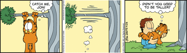 Komiksy garfield - komiks z dnia 23/04/2014